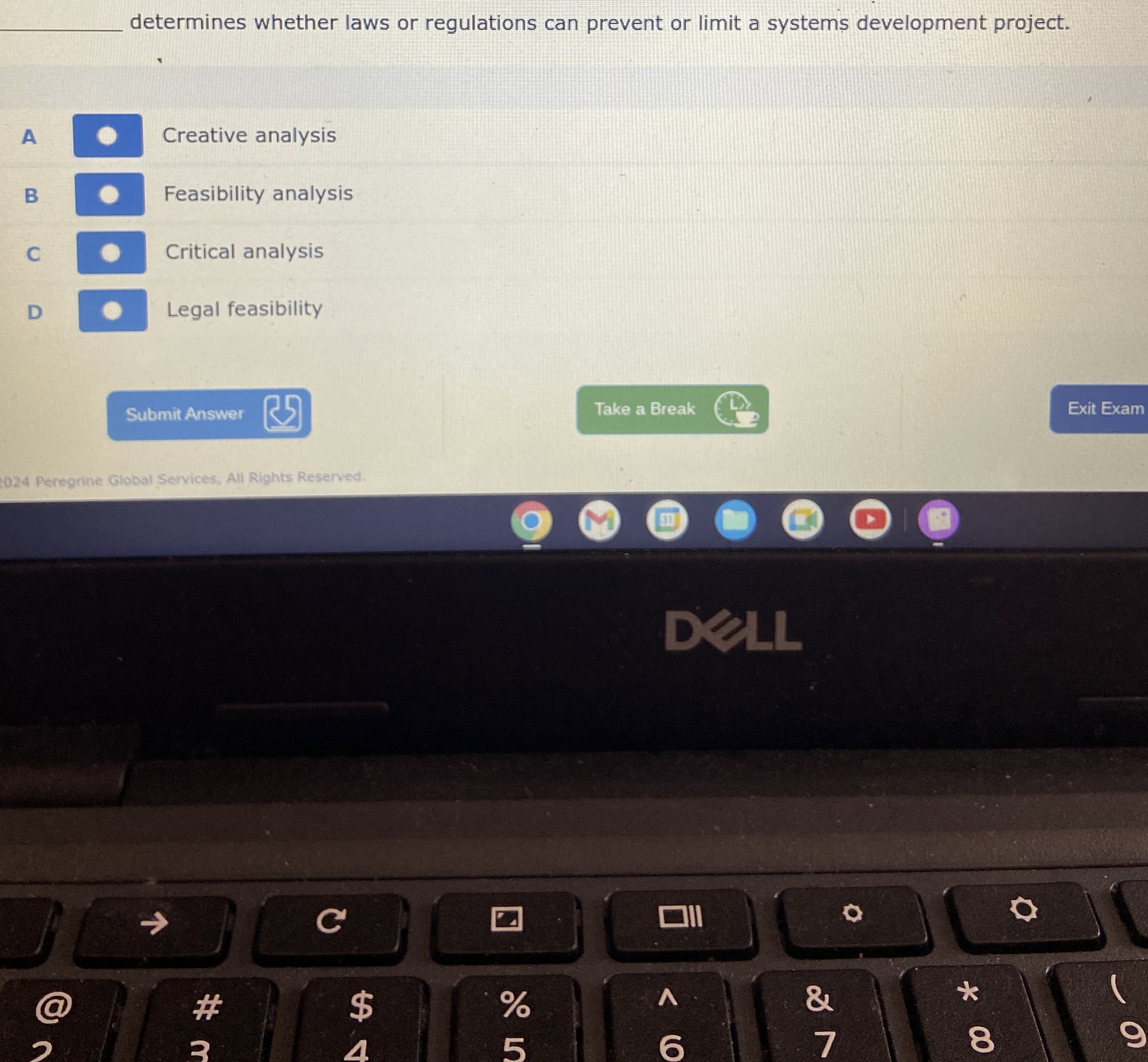  determines whether laws or regulations can prevent or limit a systems