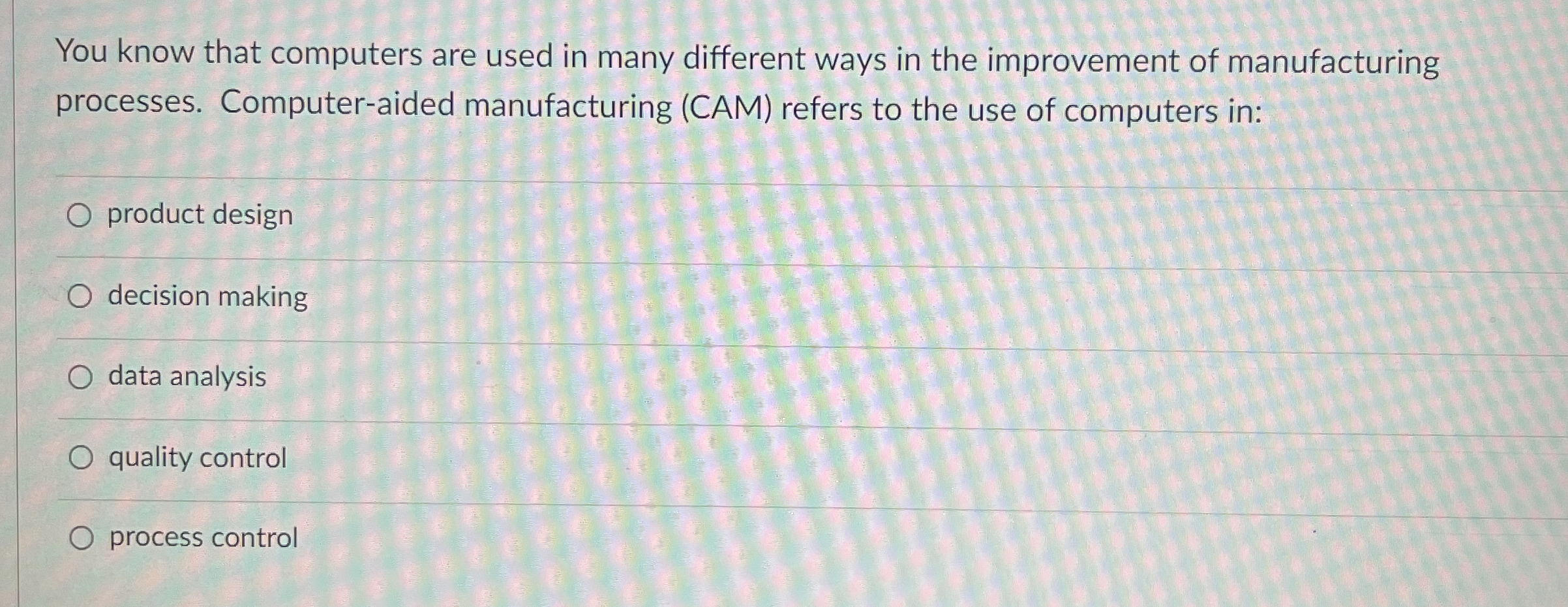  You know that computers are used in many different ways in