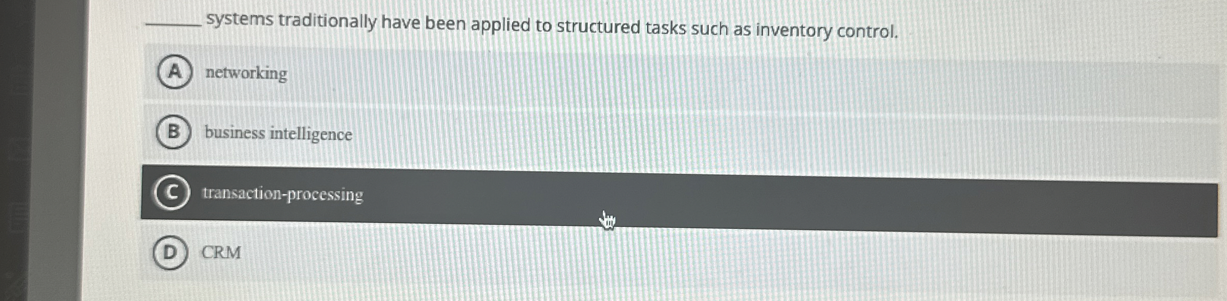  q, systems traditionally have been applied to structured tasks such as