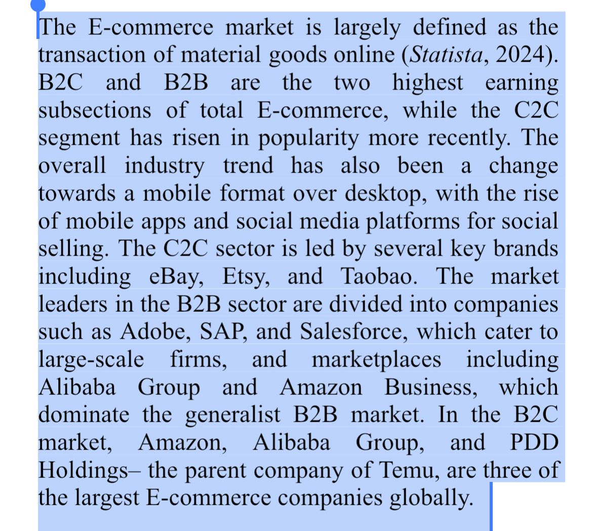  Can you write me a hypothesis on this problem statment The