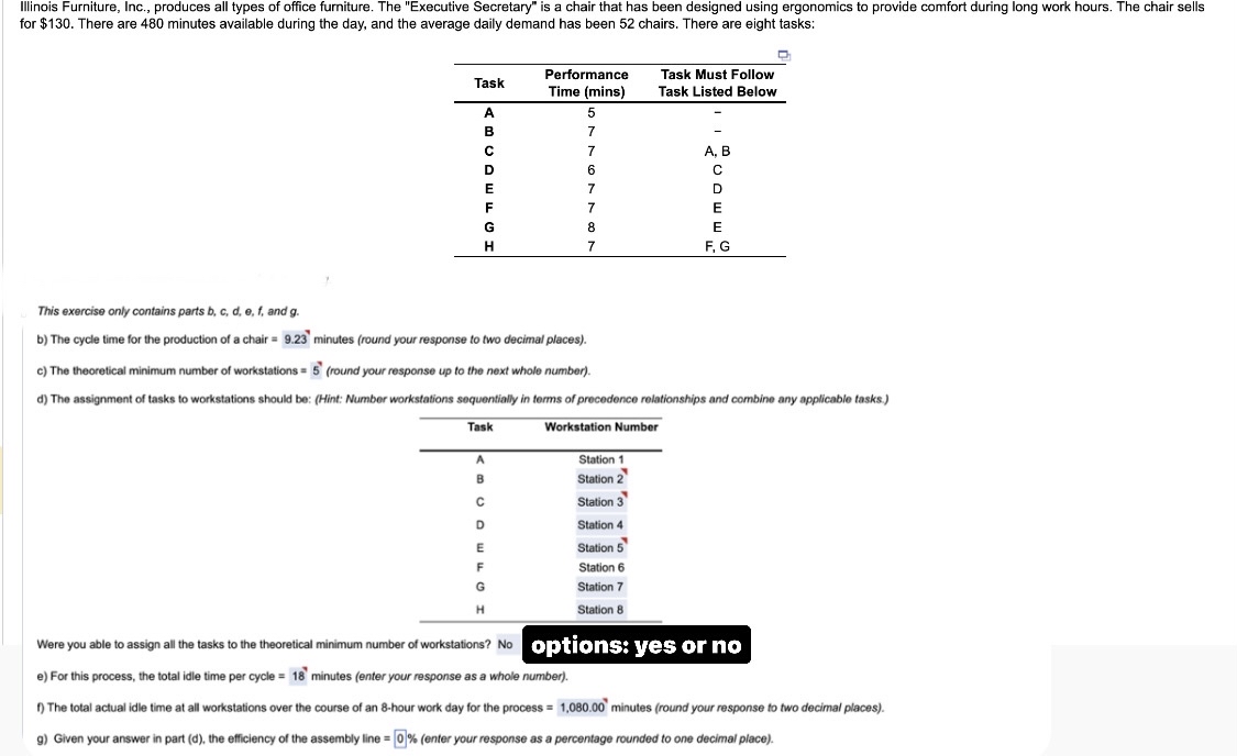  Please solve all parts & blanks. The options to answer the