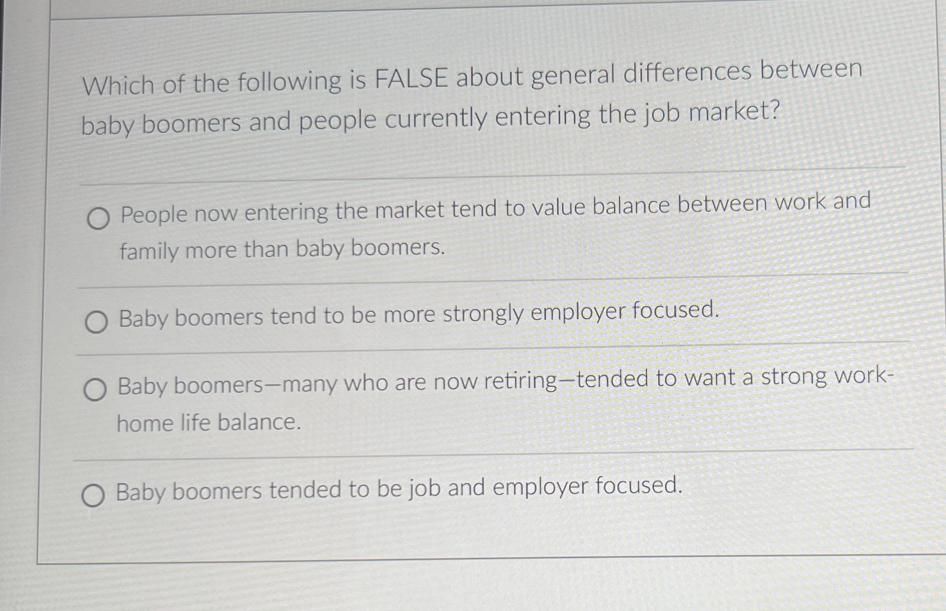  Which of the following is FALSE about general differences between baby