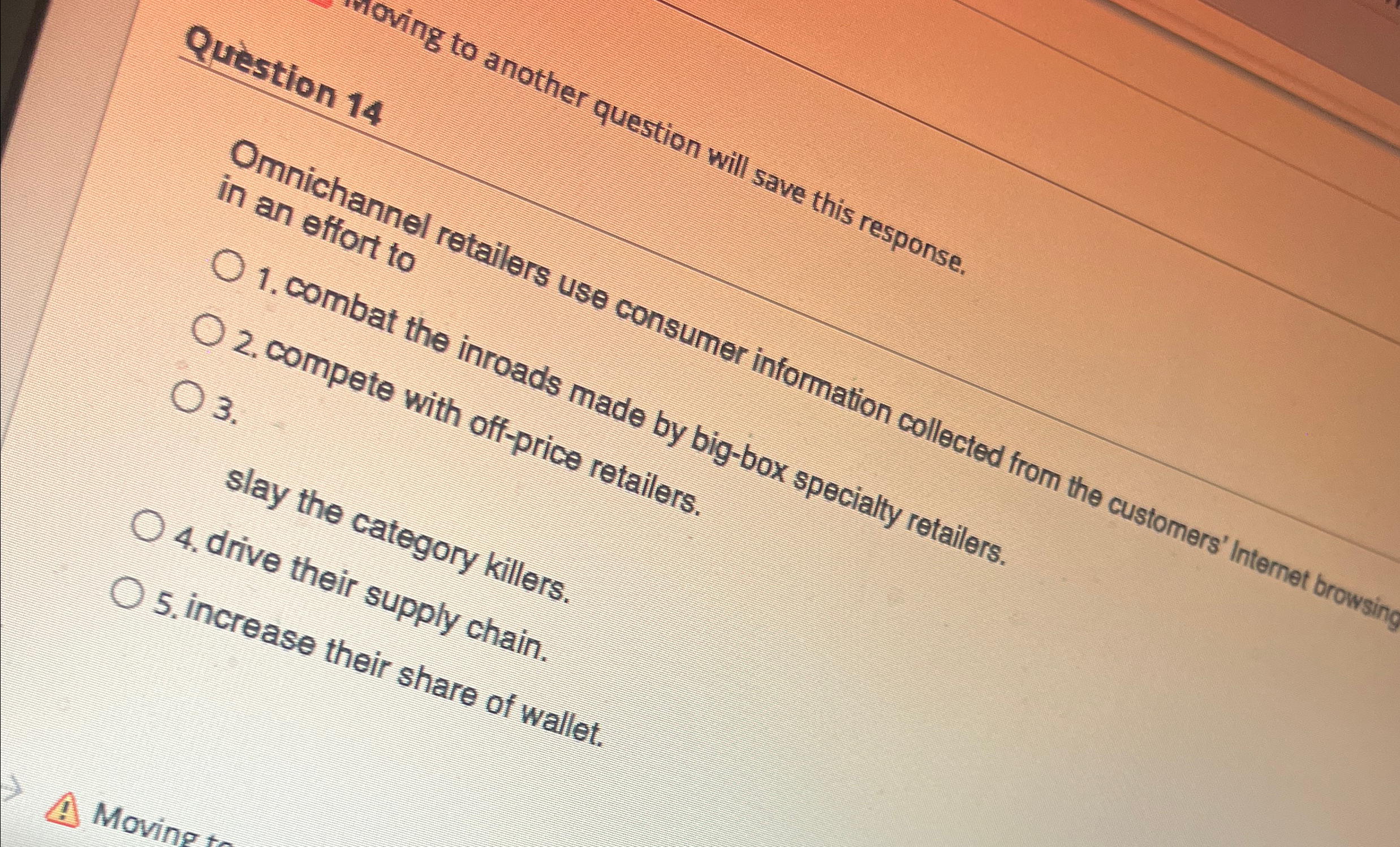  ing to another question will save this response. in hroads mado