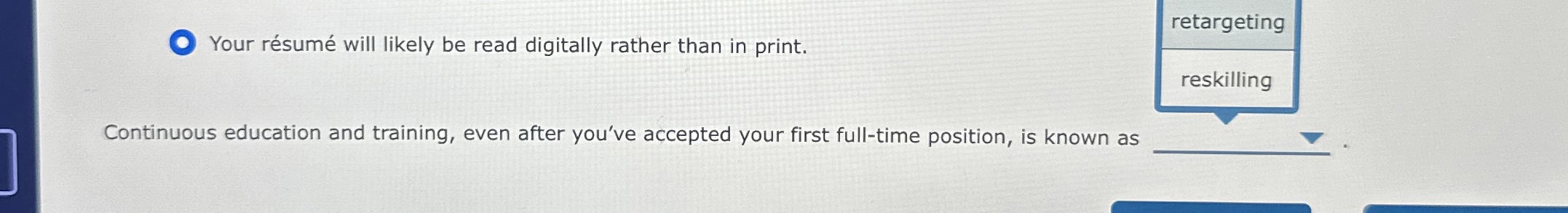  Your rsum will likely be read digitally rather than in print.