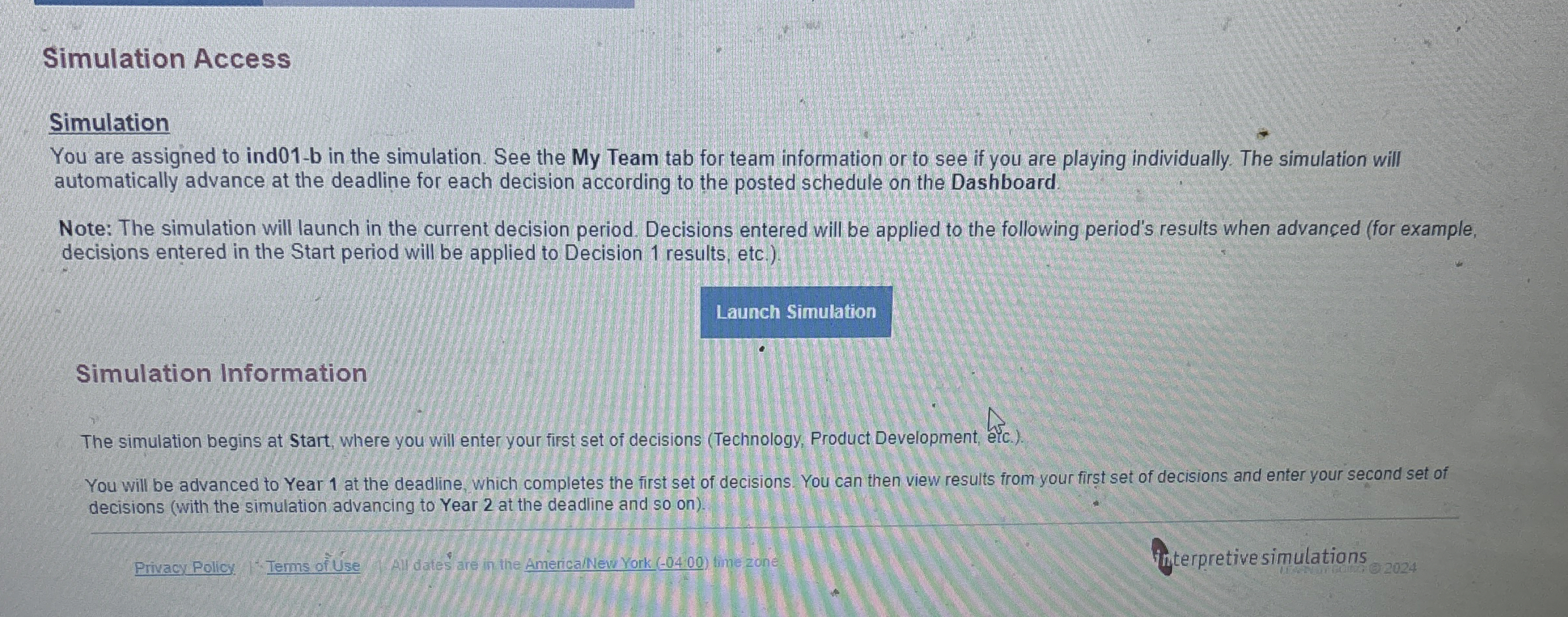  Simulation Access Simulation You are assigned to ind01-b in the simulation.