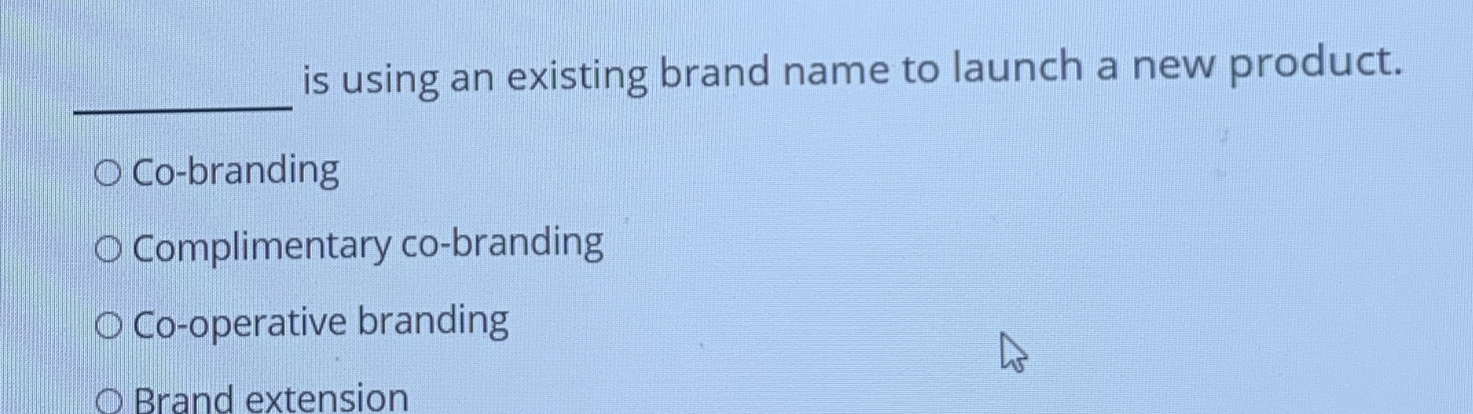  q, is using an existing brand name to launch a new