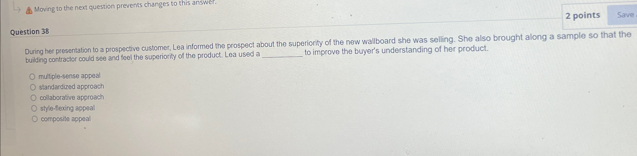  Moving to the next question prevents changes to this answer. 2