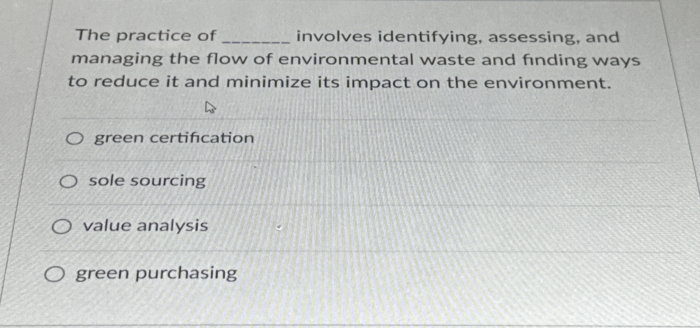 The practice of q, involves identifying, assessing, and managing the flow