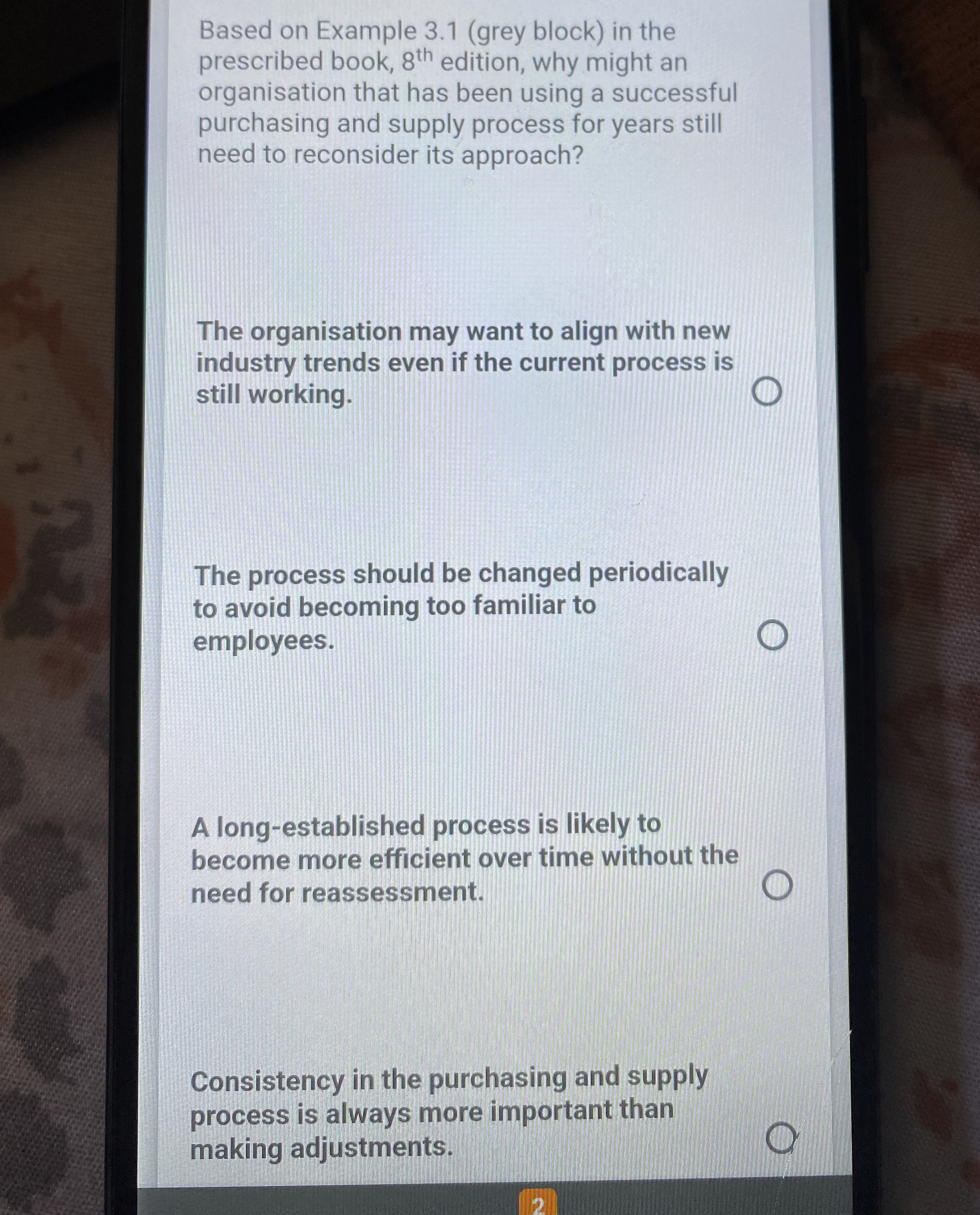  Based on Example 3.1(grey block) in the prescribed book, 8th edition,