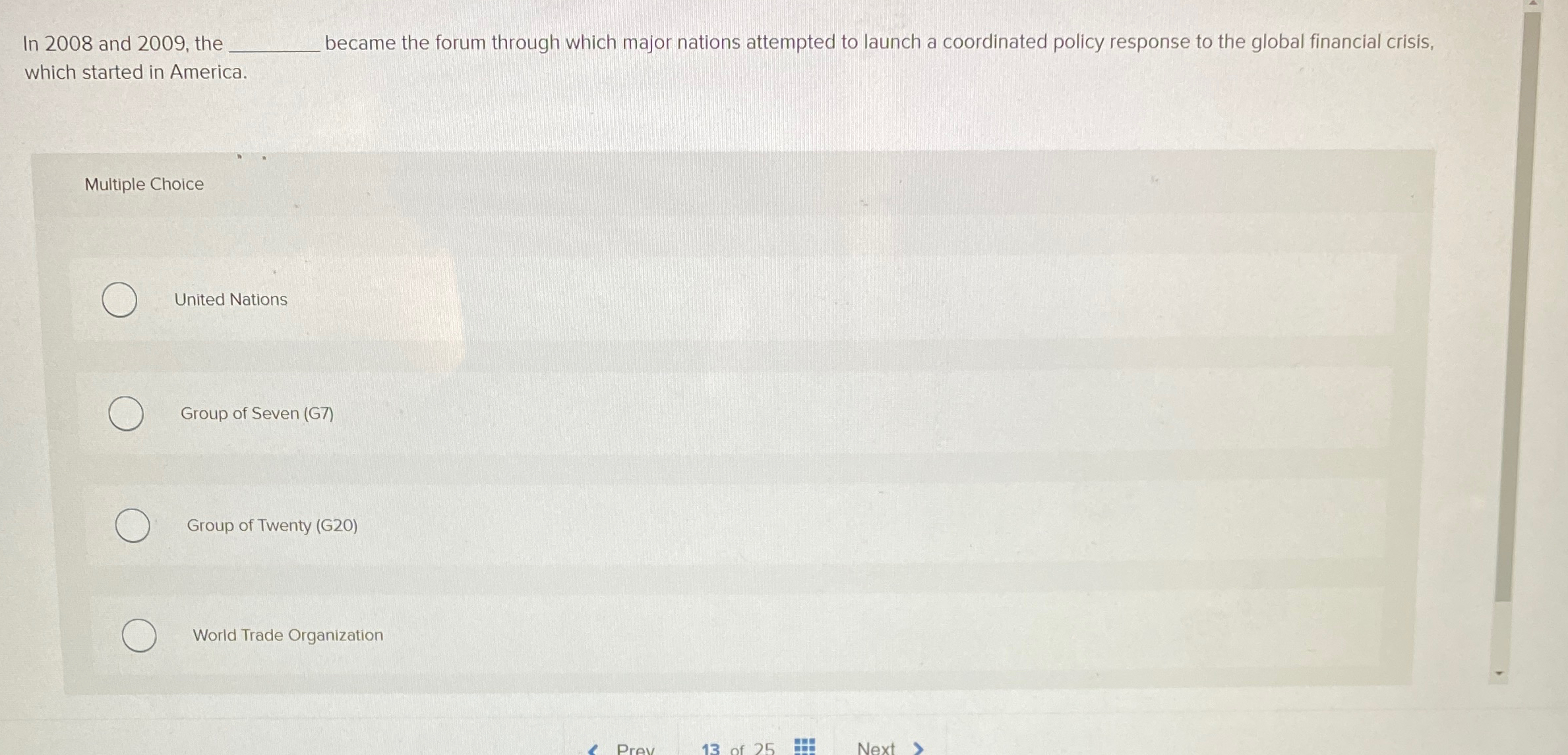  In 2008 and 2009, the q, became the forum through which