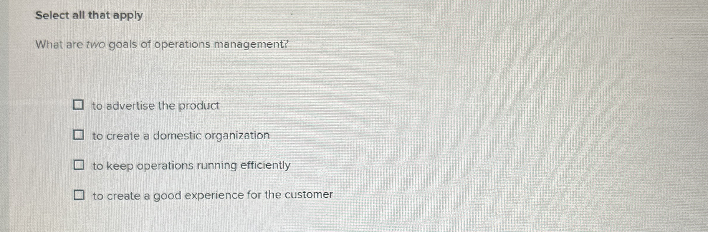  Select all that apply What are three things service providers should
