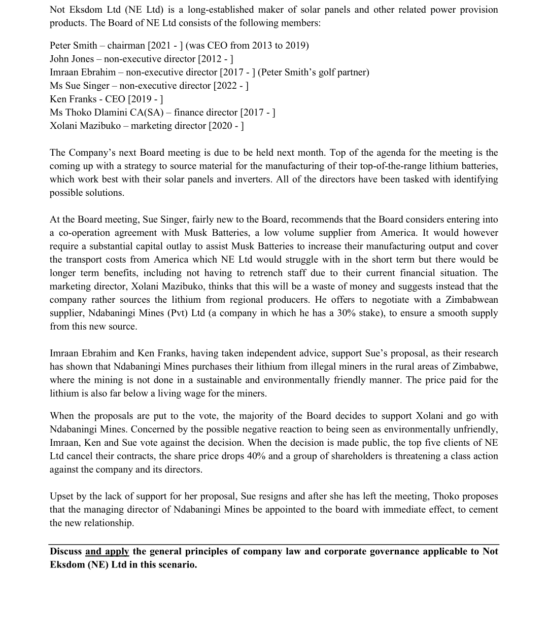  Not Eksdom Ltd (NE Ltd) is a long-established maker of solar