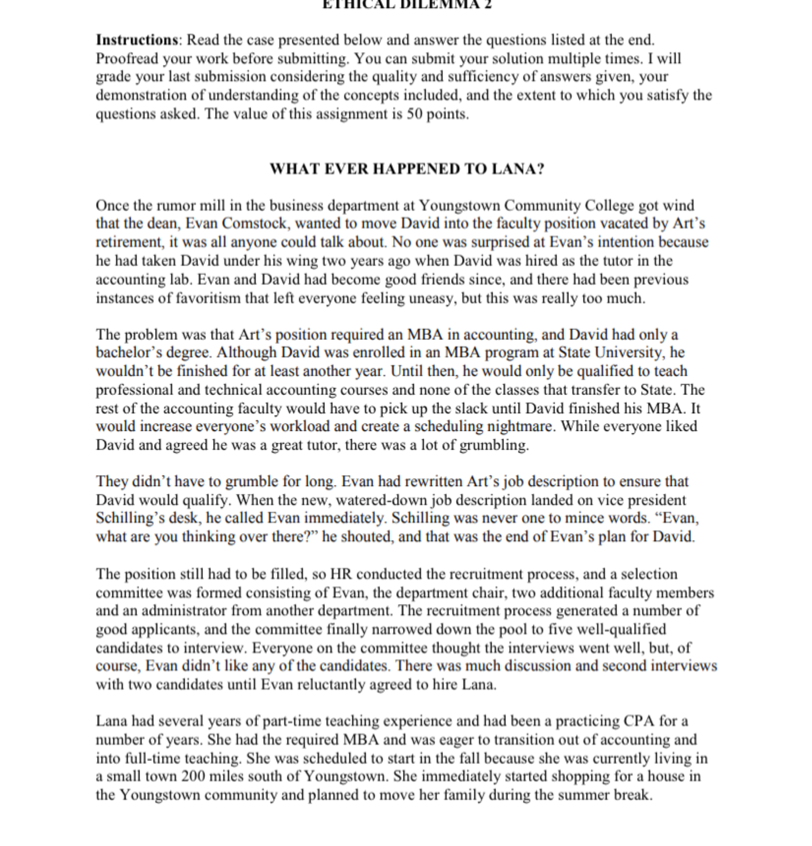  Fall term enrollment was up in the accounting program and classes