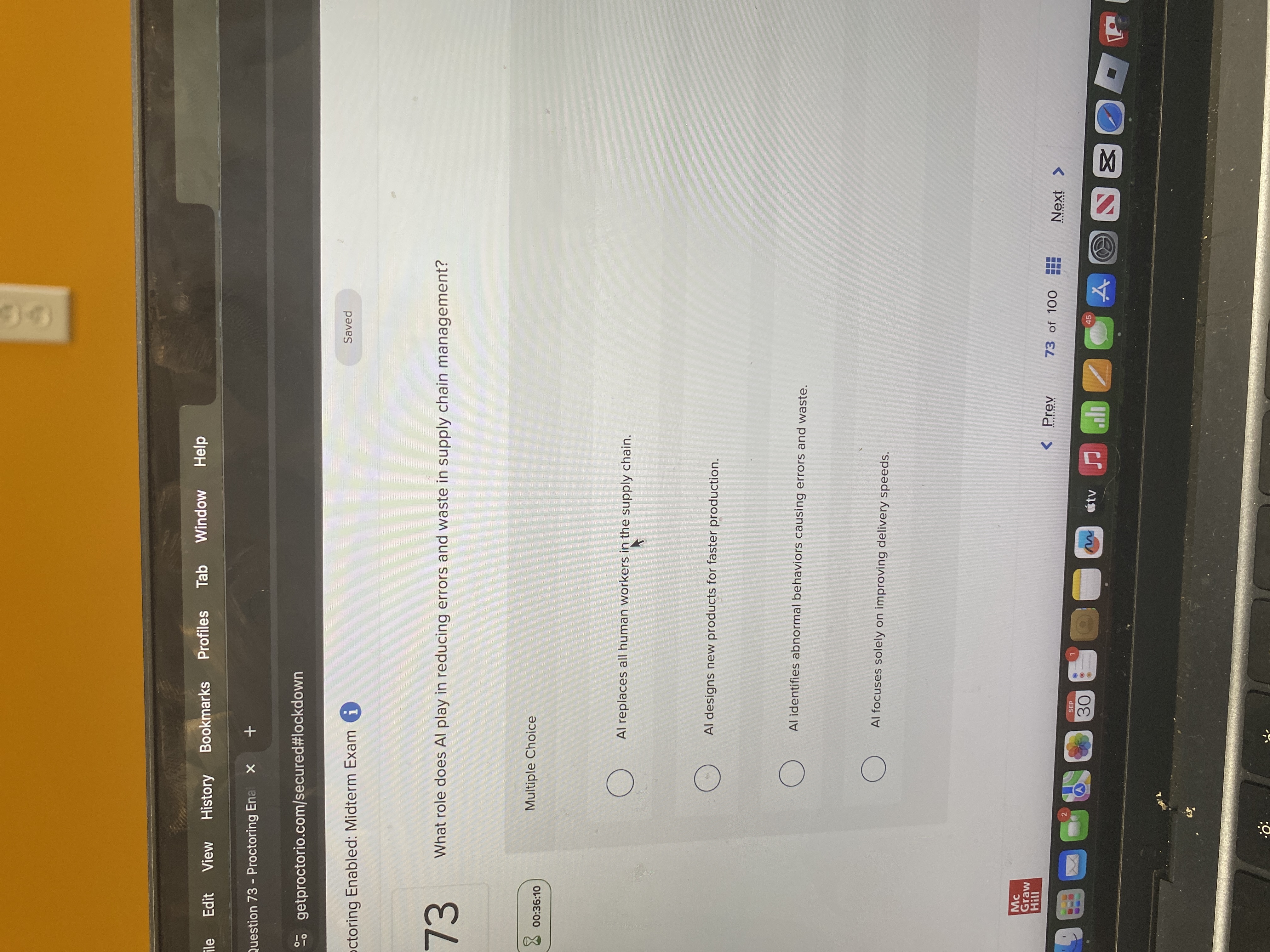  What role does Al play in reducing errors and waste in