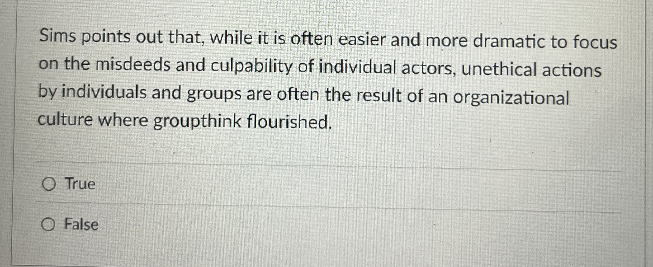  Sims points out that, while it is often easier and more