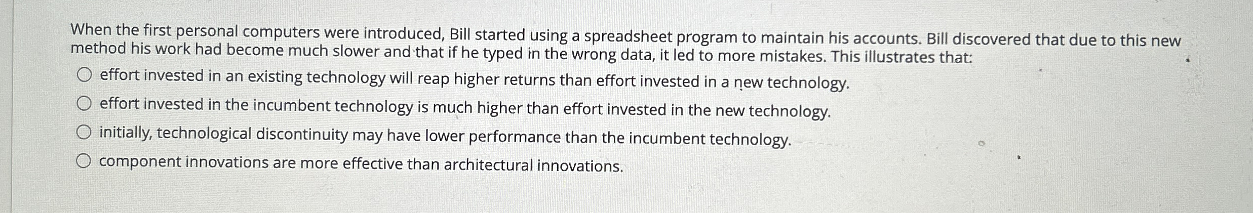  When the first personal computers were introduced, Bill started using a