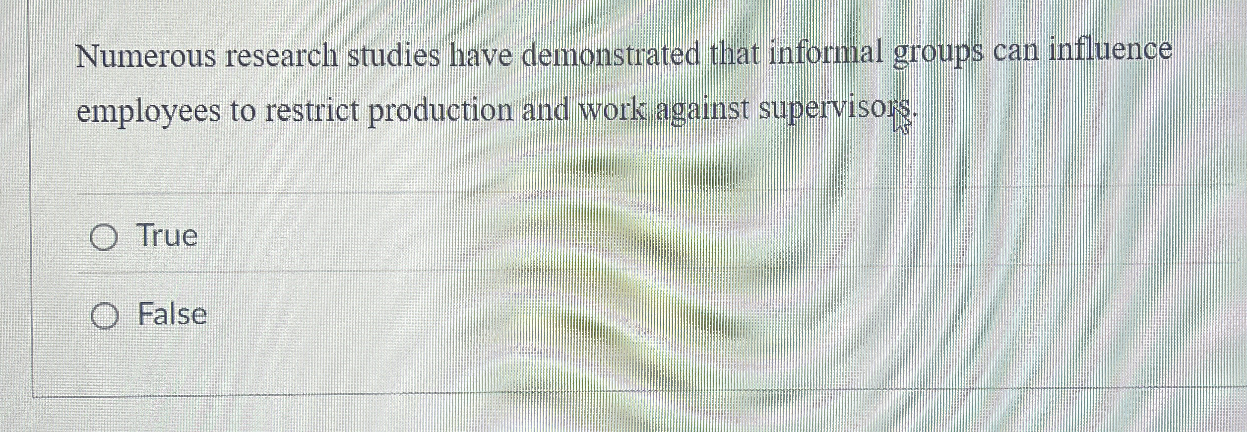  Numerous research studies have demonstrated that informal groups can influence employees