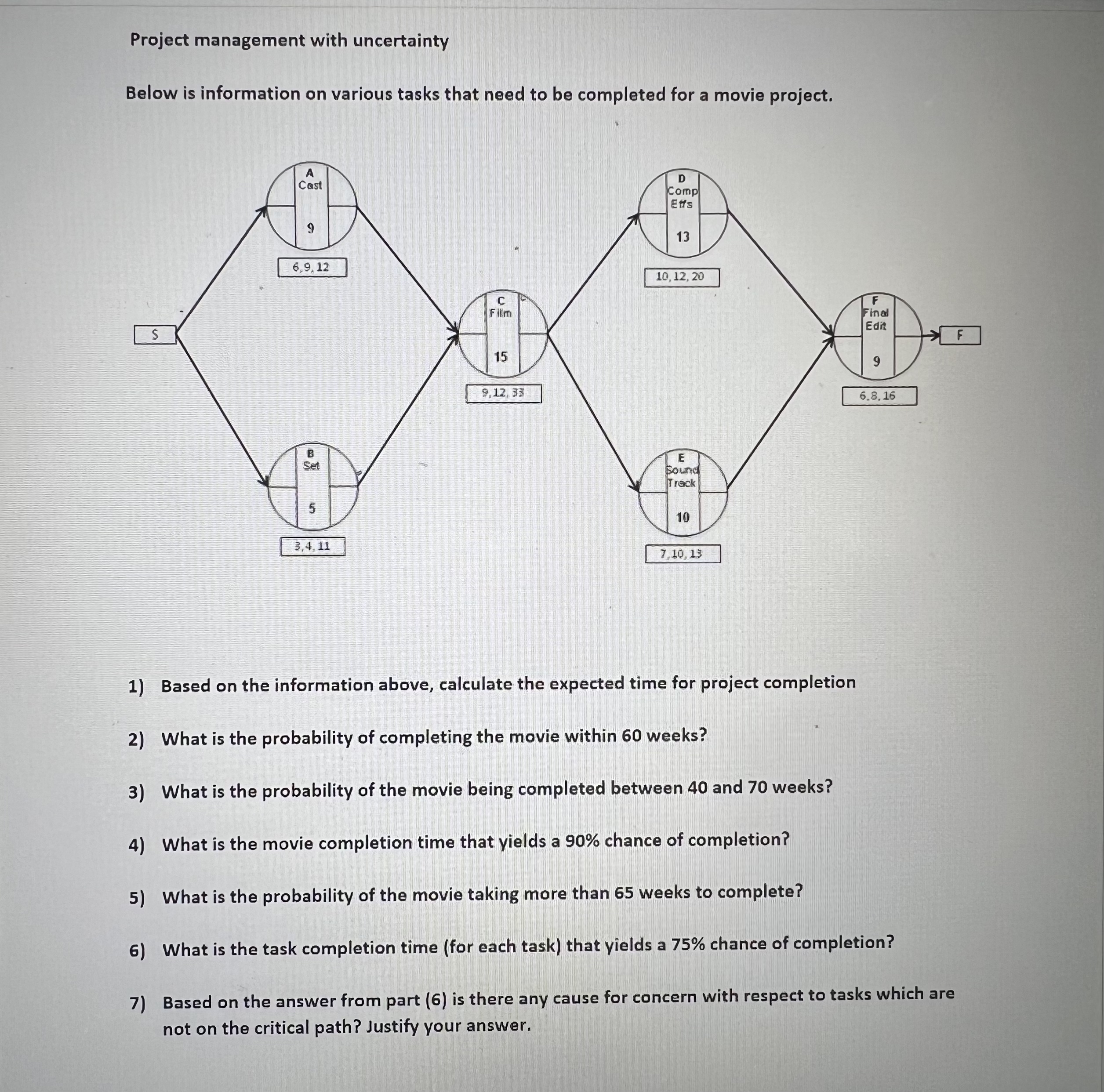  NEED HELP WITH 1-7 if you do them all ill nake