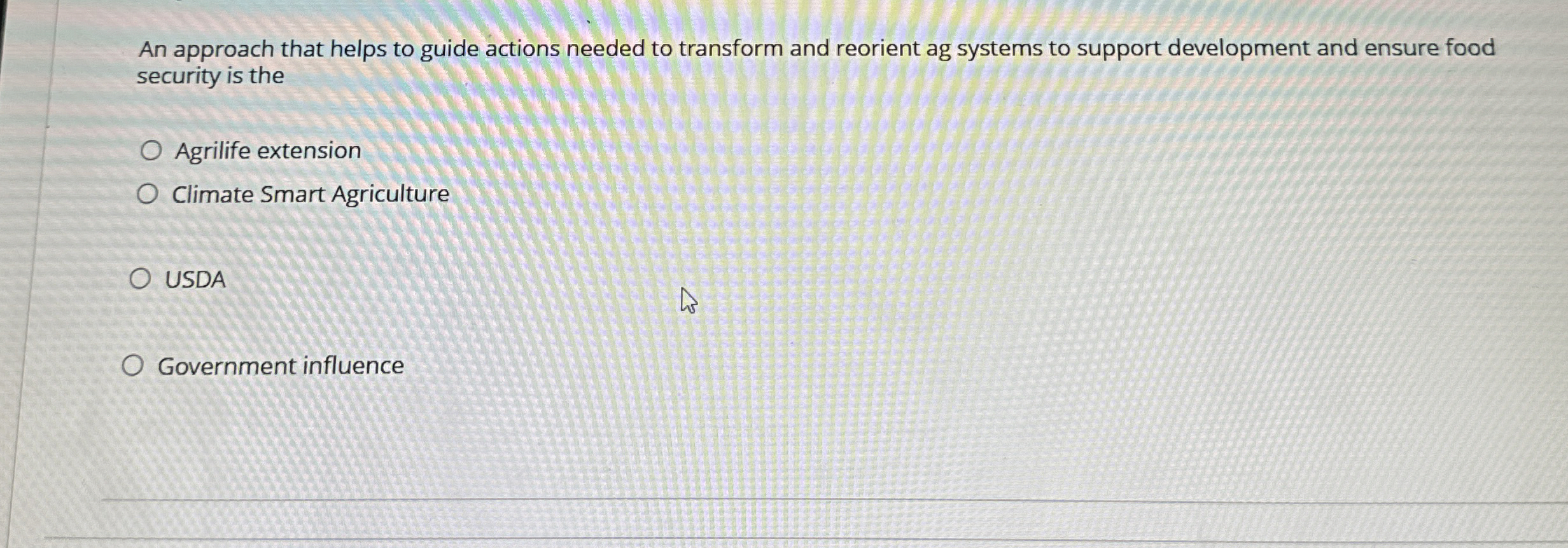  An approach that helps to guide actions needed to transform and