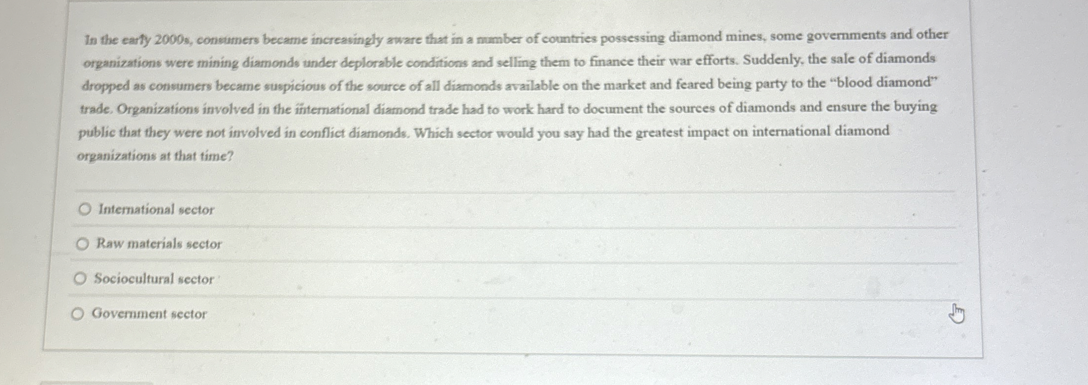  In the earty 2000 s, consumers became increasingly aware that in