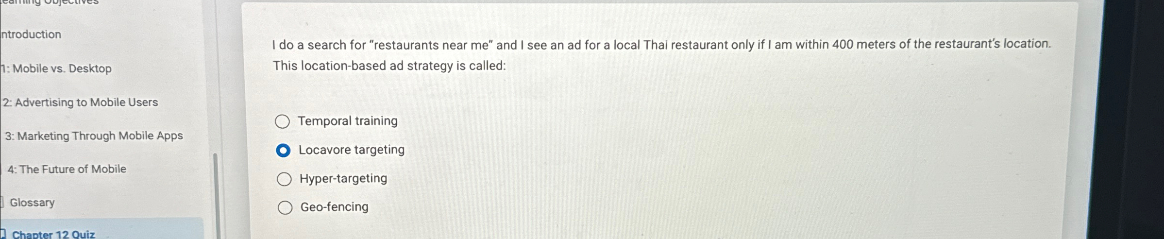  ntroduction 1: Mobile vs. Desktop 2: Advertising to Mobile Users 3: