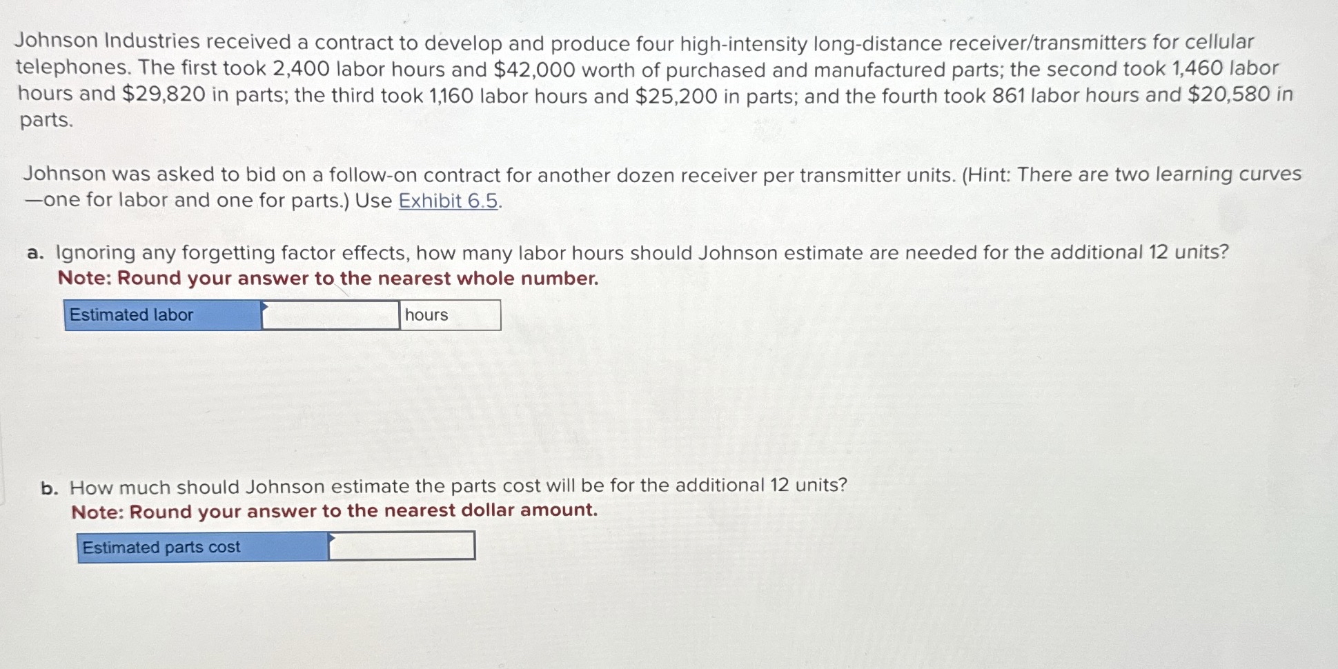  Johnson Industries received a contract to develop and produce four high-intensity
