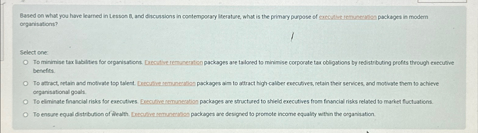  Based on what you have learned in Lesson 8, and discussions