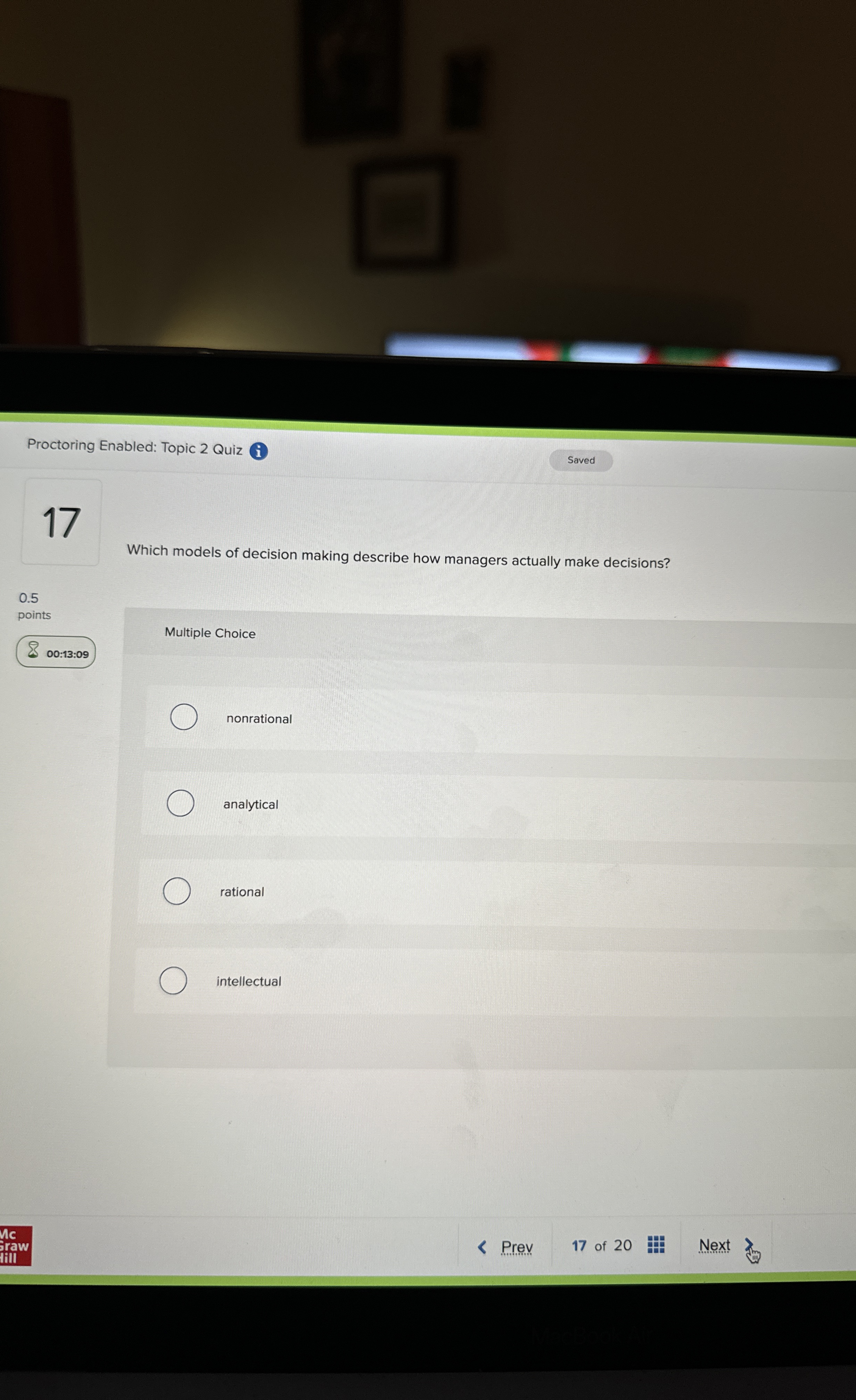  Which models of decision making describe how managers actually make decisions?