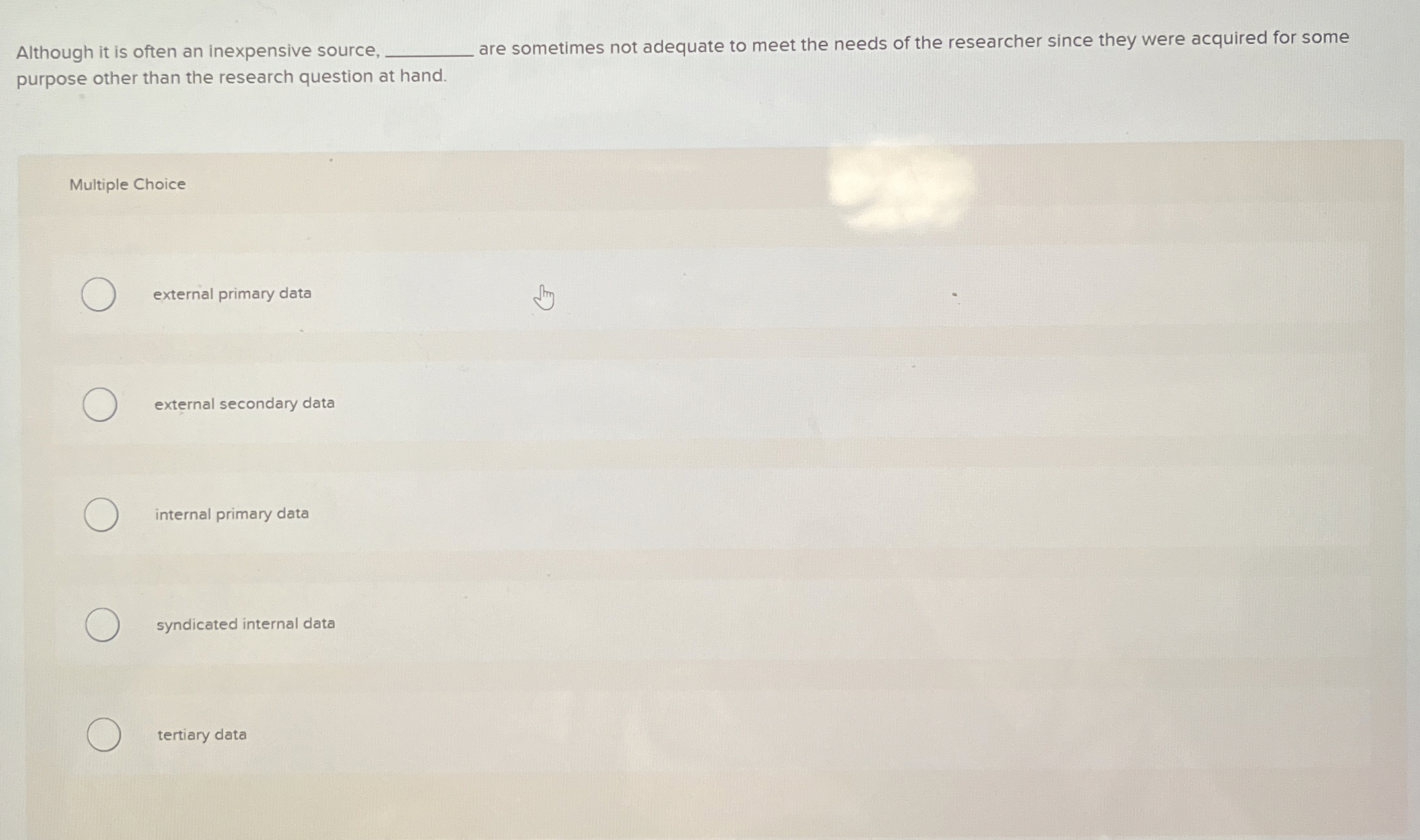  Although it is often an inexpensive source, q, are sometimes not