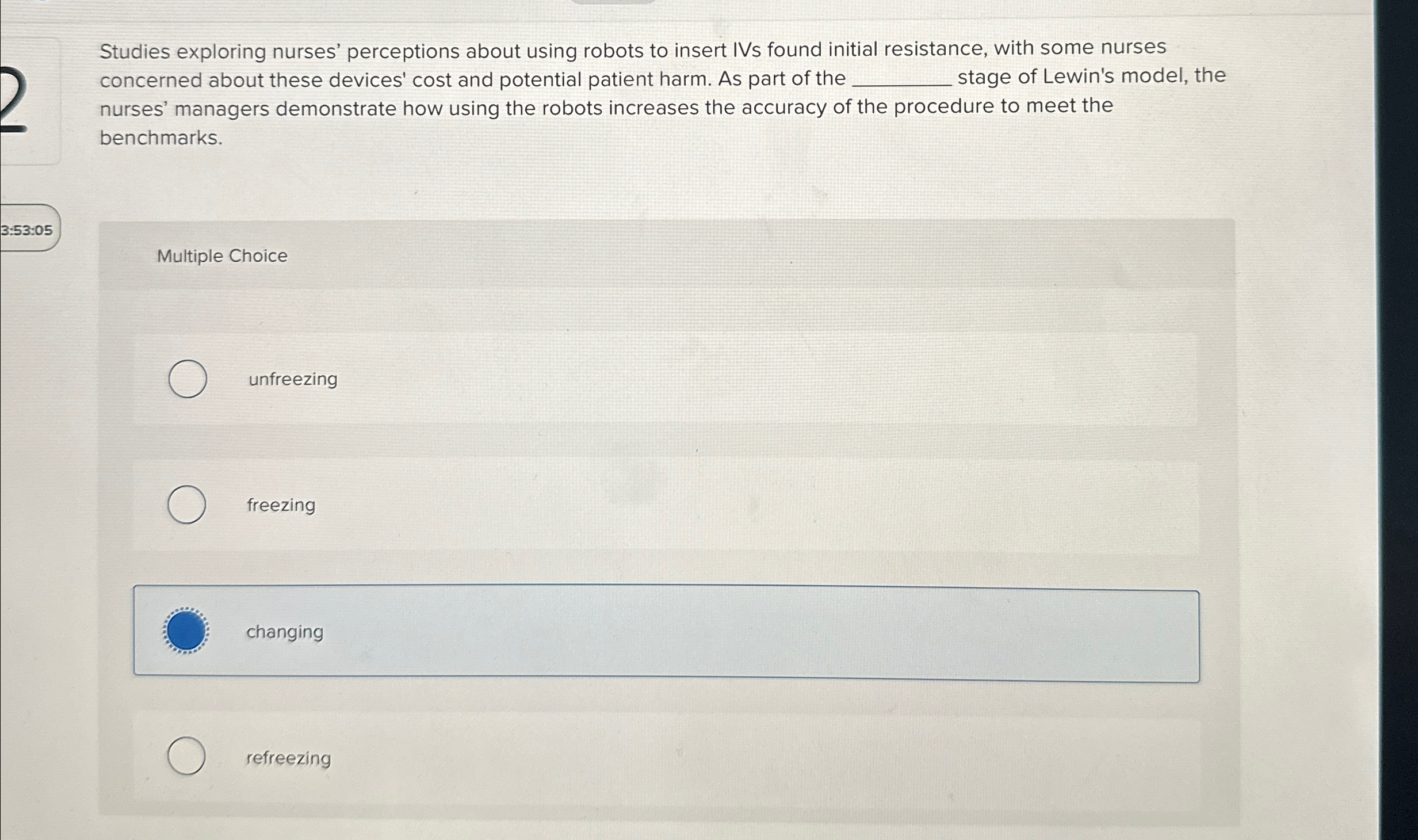  Studies exploring nurses' perceptions about using robots to insert IVs found
