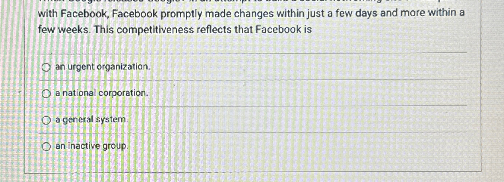  with Facebook, Facebook promptly made changes within just a few days