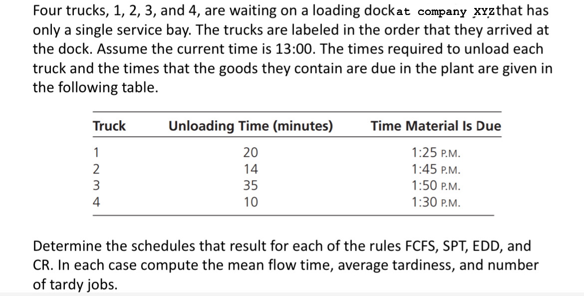  (dont use AI/copy to get like ty) Four trucks, 1,2,3, and