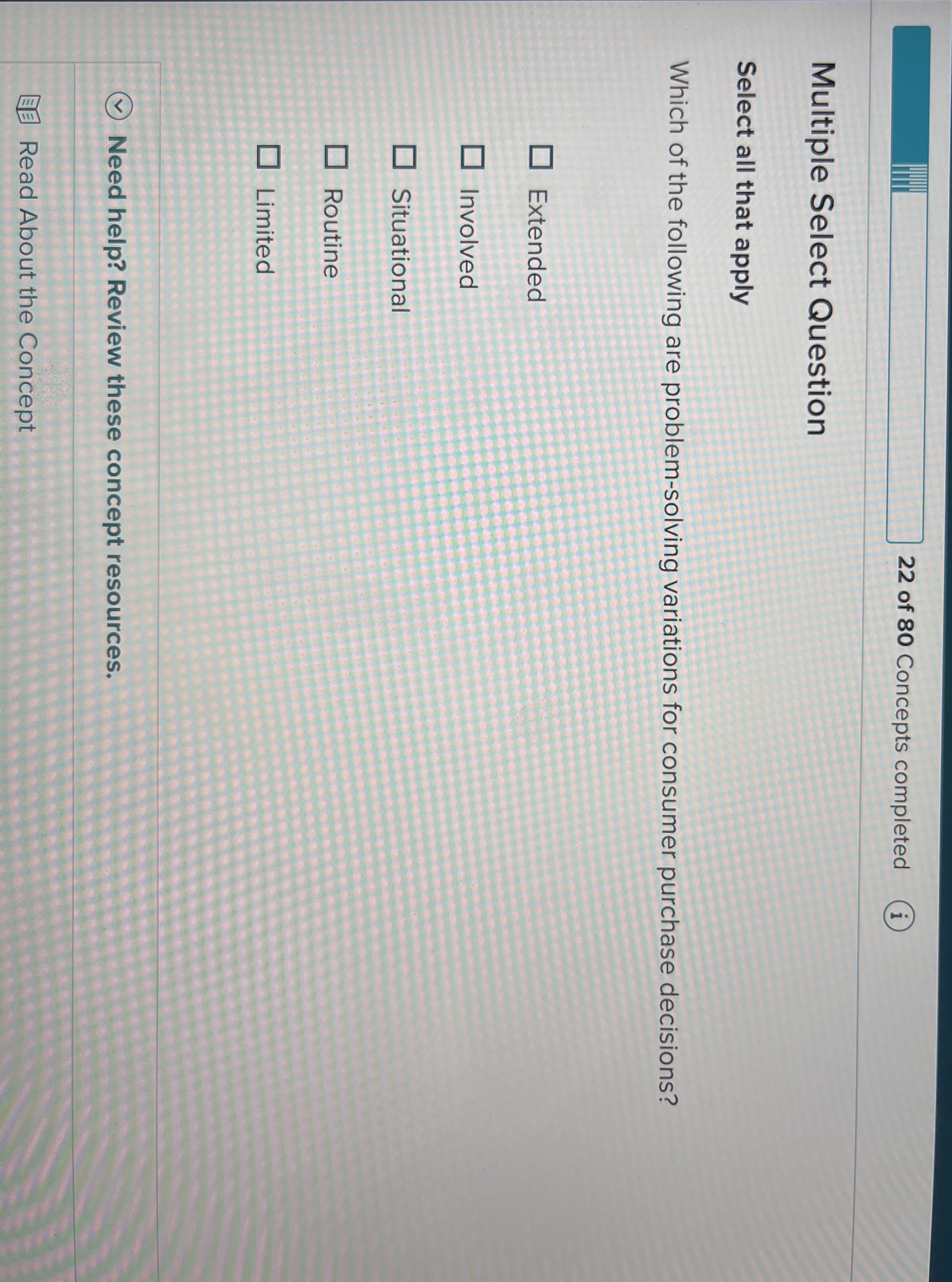  Multiple Select Question Select all that apply Which of the following