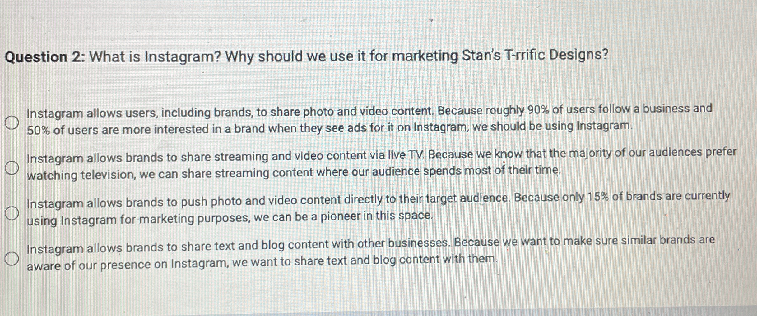  Question 2: What is Instagram? Why should we use it for