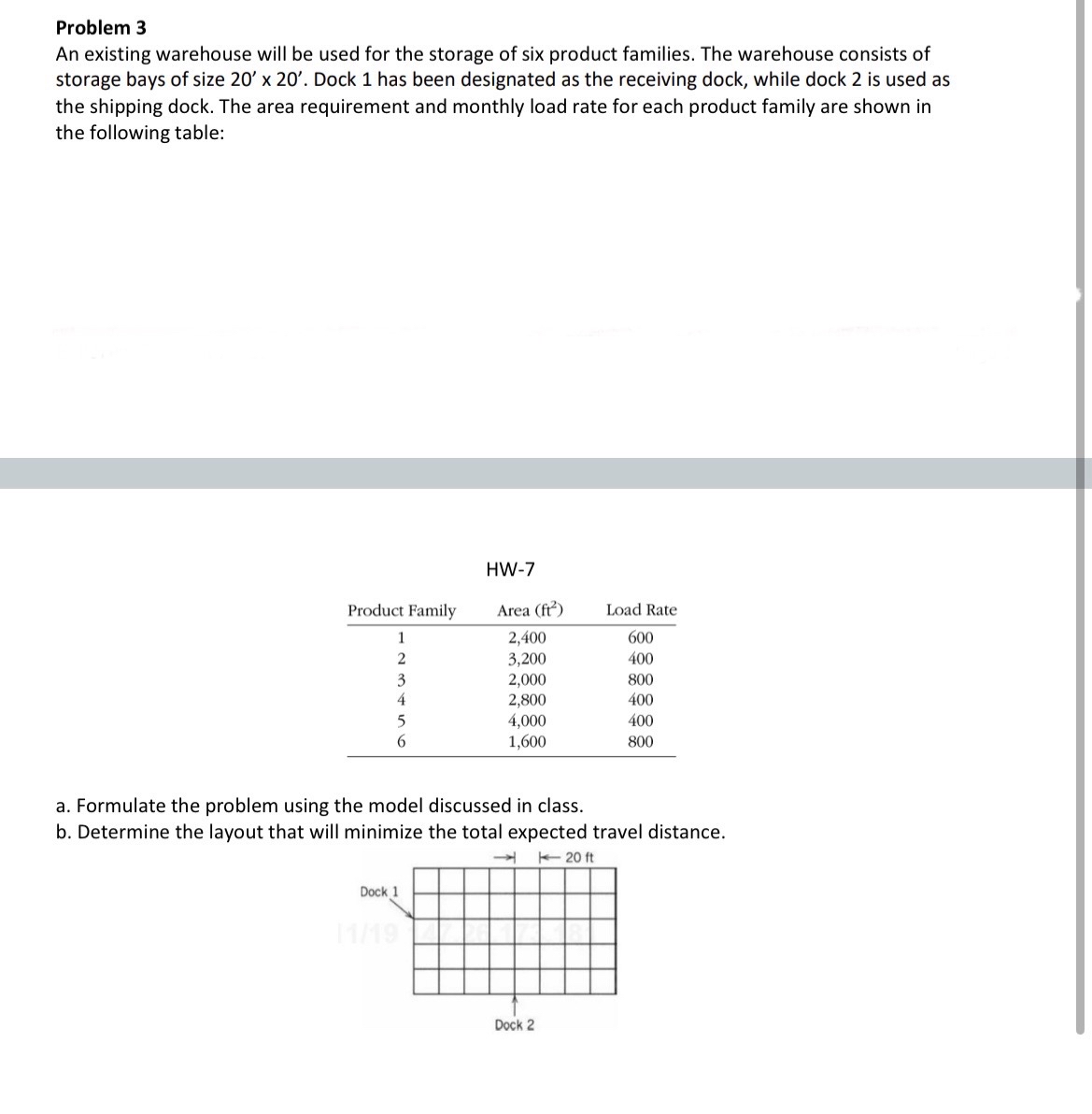  Facilities Planning - help please 