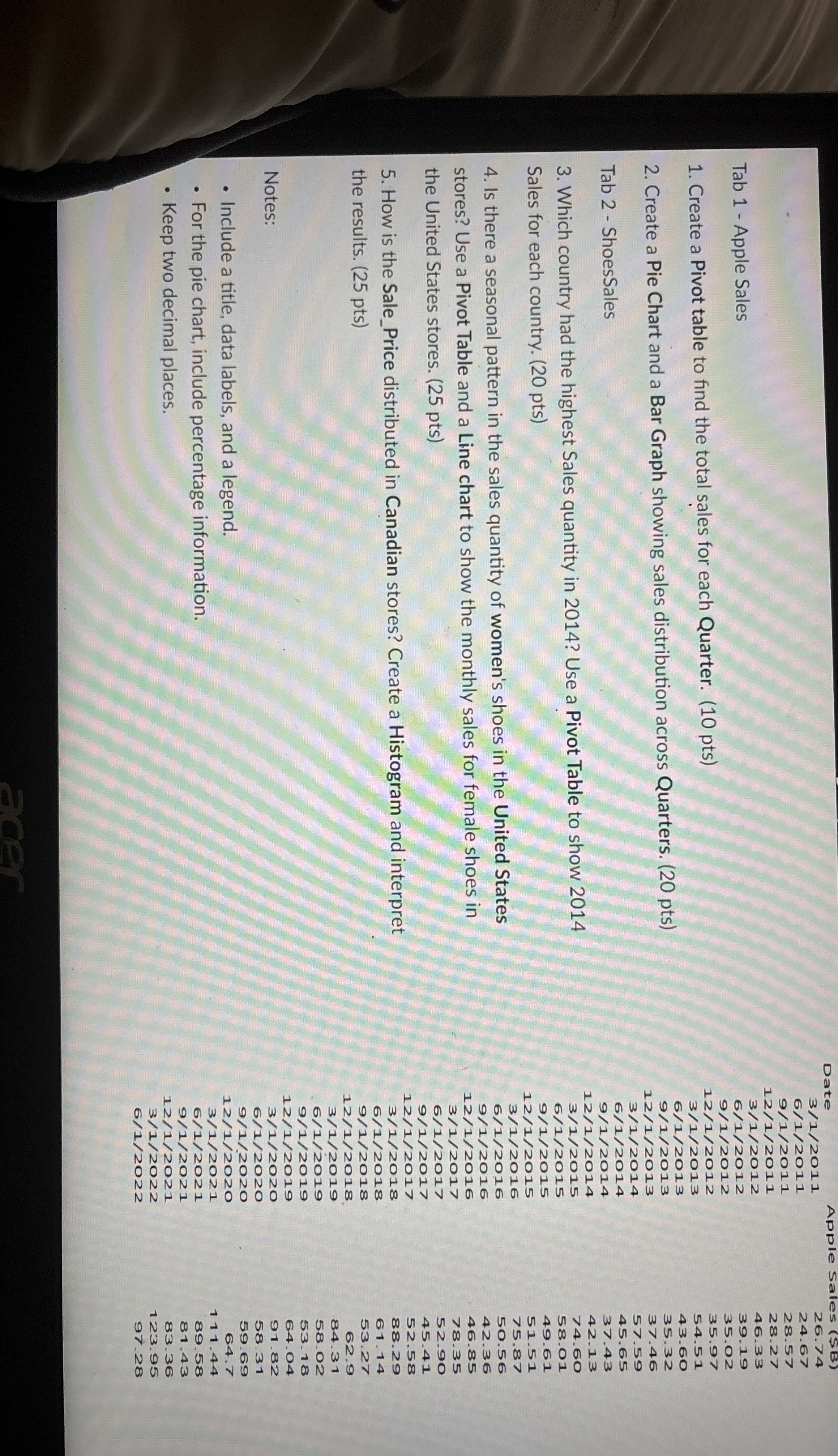  PLEASE HELP WITH TAB 1. please give me step by step