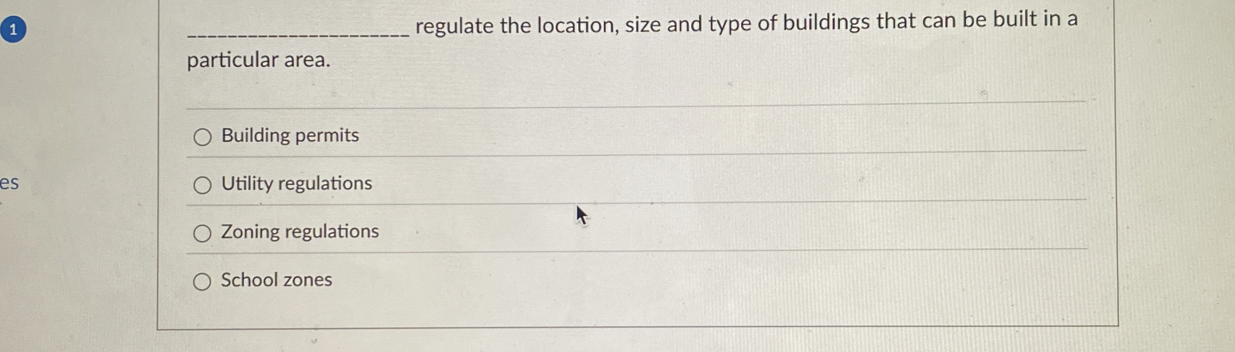  (1) q, regulate the location, size and type of buildings that