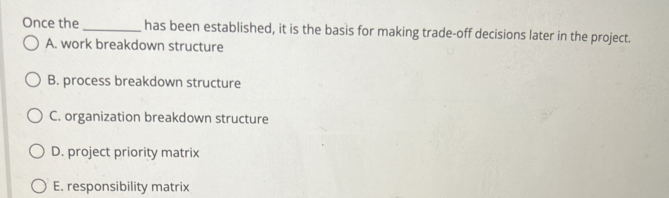 Once the q, has been established, it is the basis for
