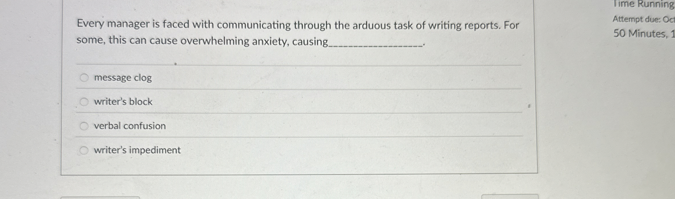  Every manager is faced with communicating through the arduous task of