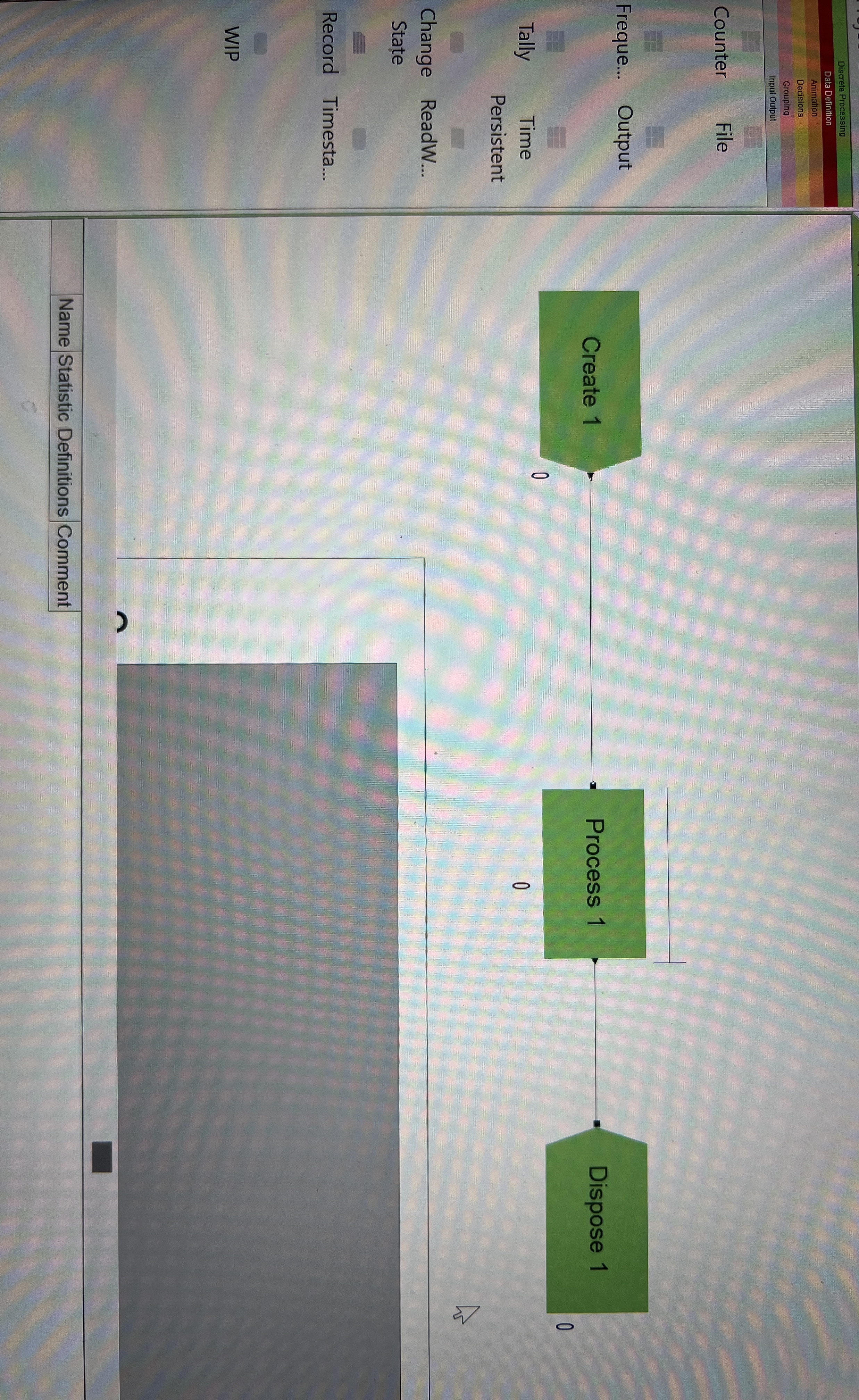  How to make a plot for utlization Vs time for this