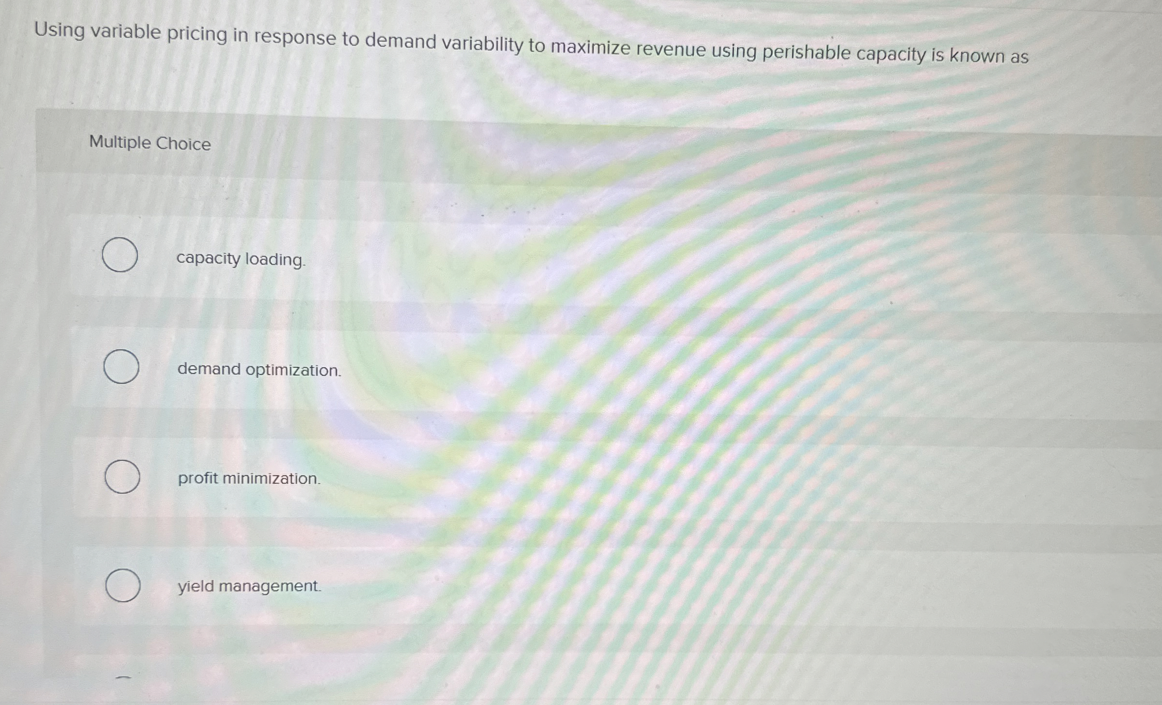  Using variable pricing in response to demand variability to maximize revenue