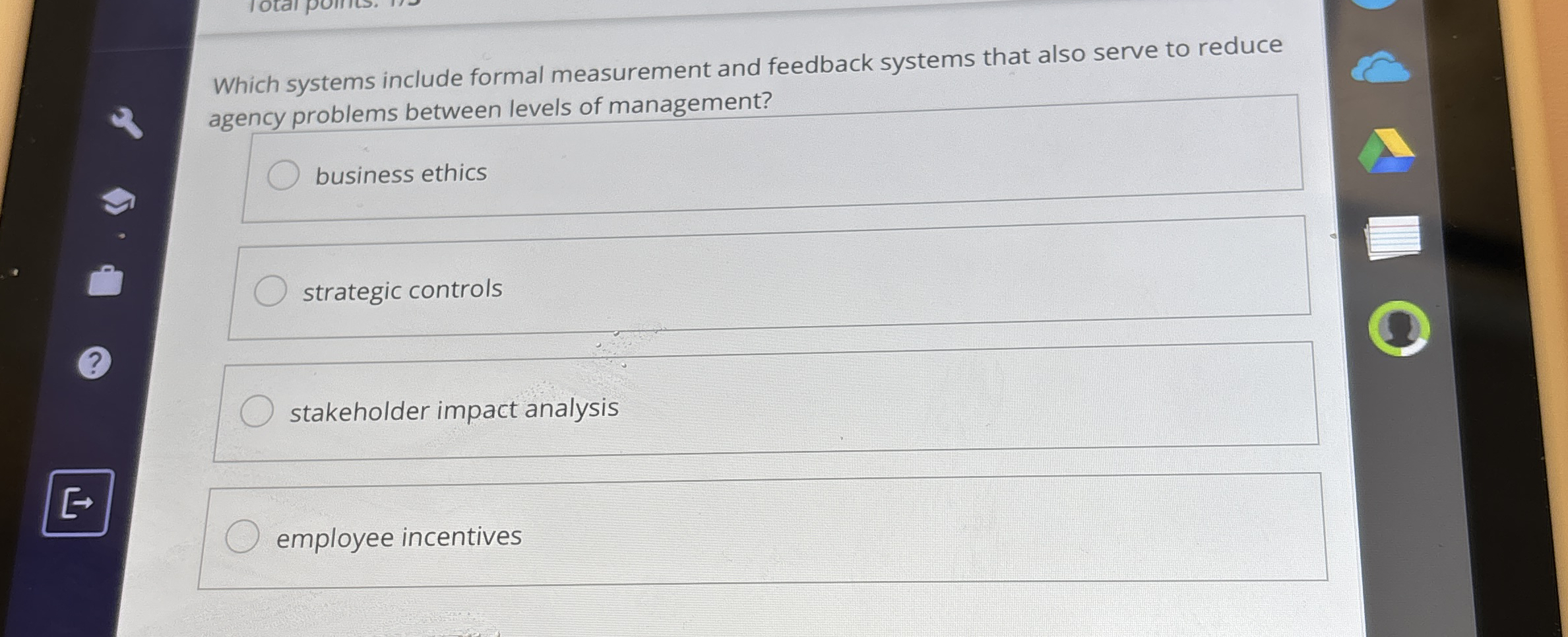  Which systems include formal measurement and feedback systems that also serve