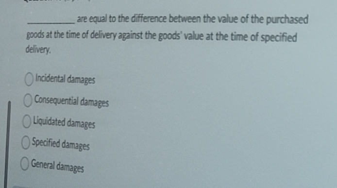  are equal to the difference between the value of the purchased