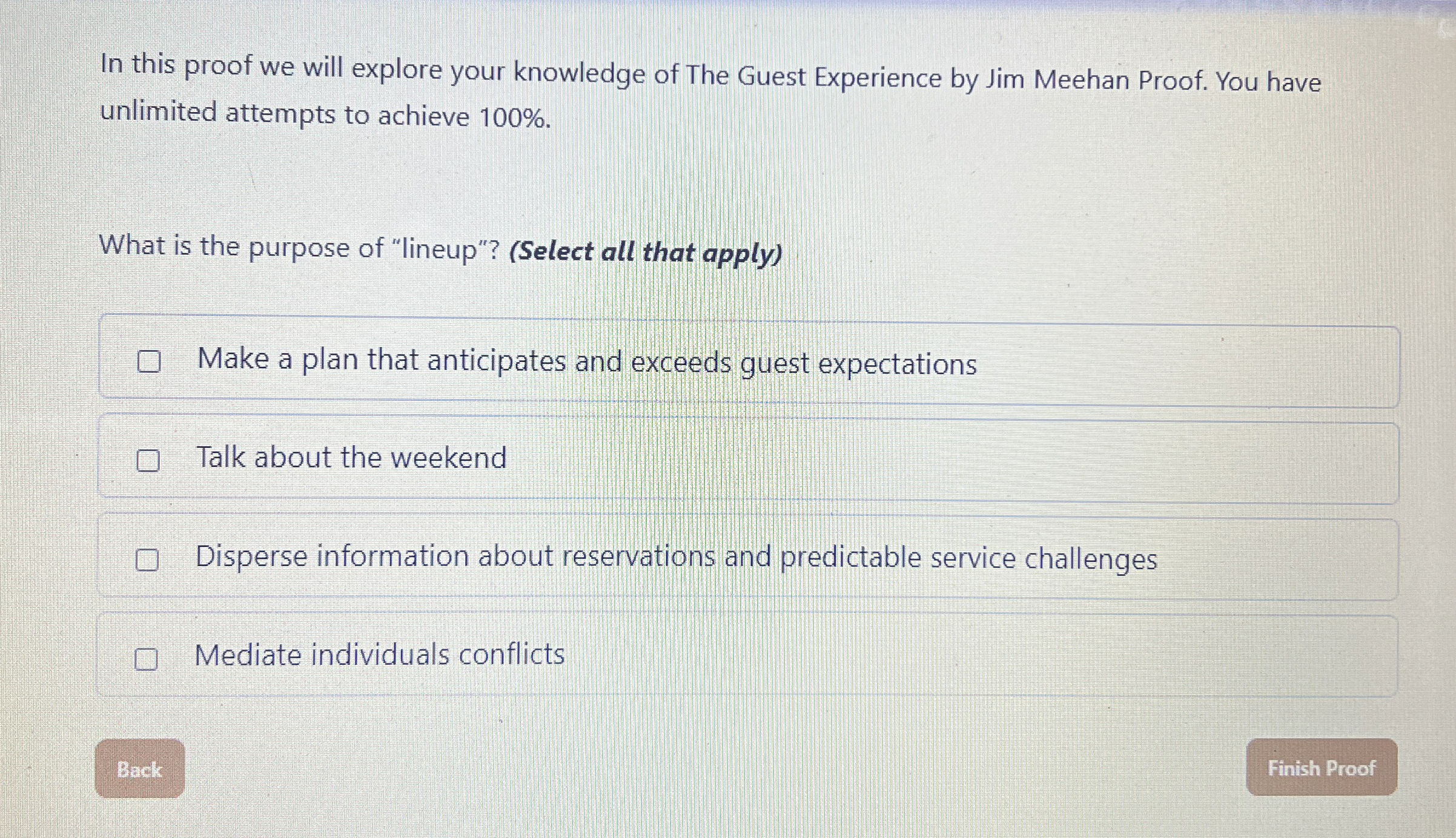  In this proof we will explore your knowledge of The Guest