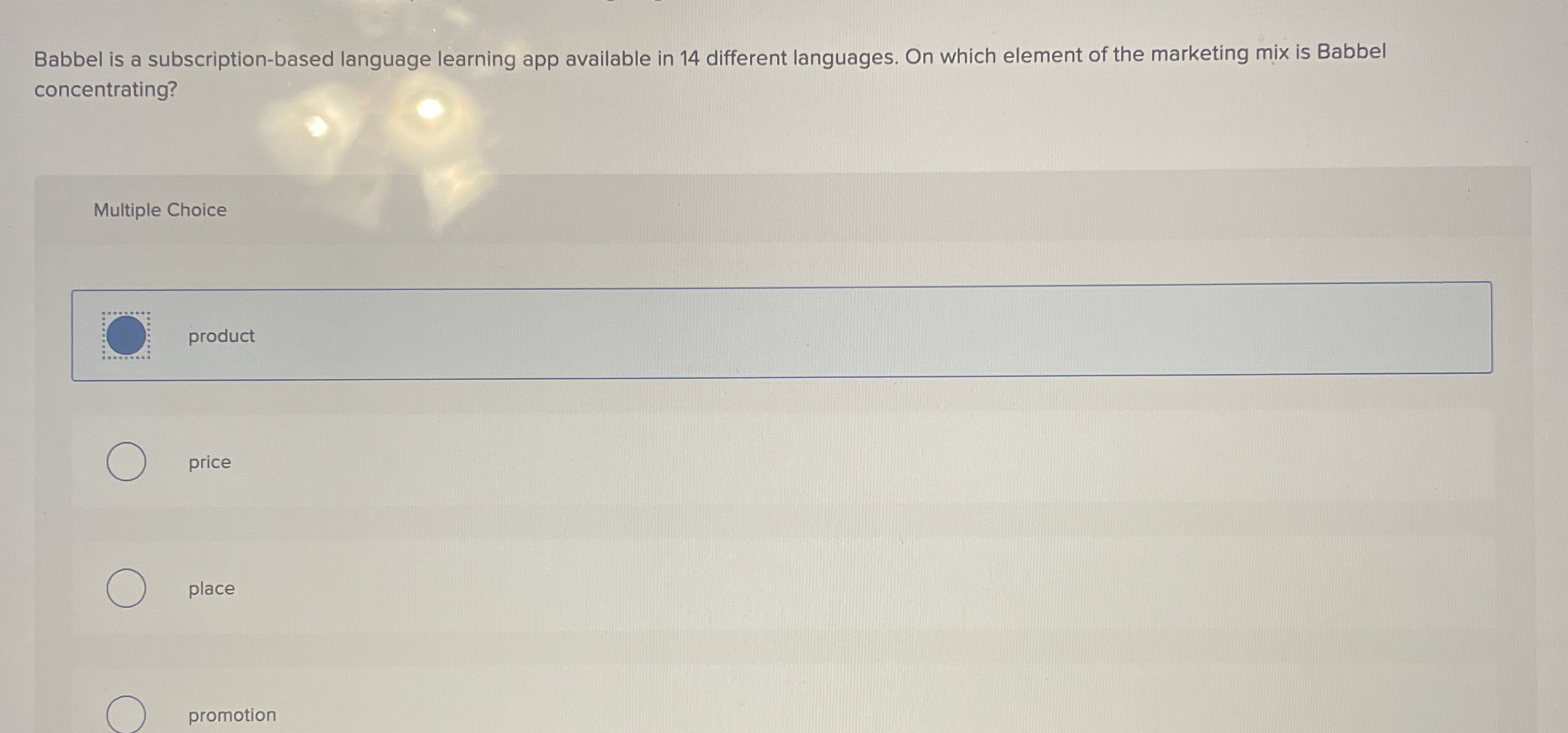  Babbel is a subscription-based language learning app available in 14 different