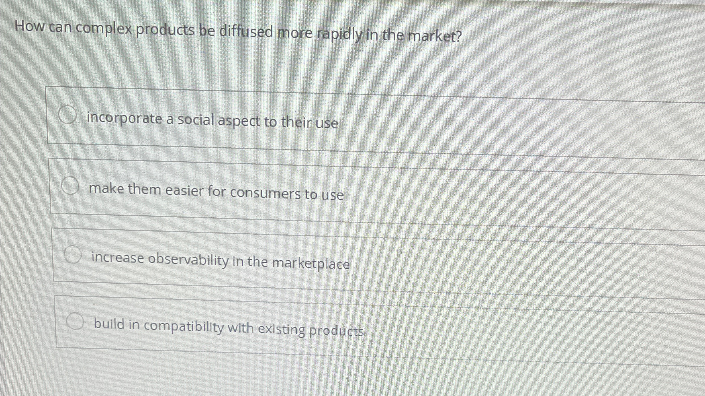  How can complex products be diffused more rapidly in the market?