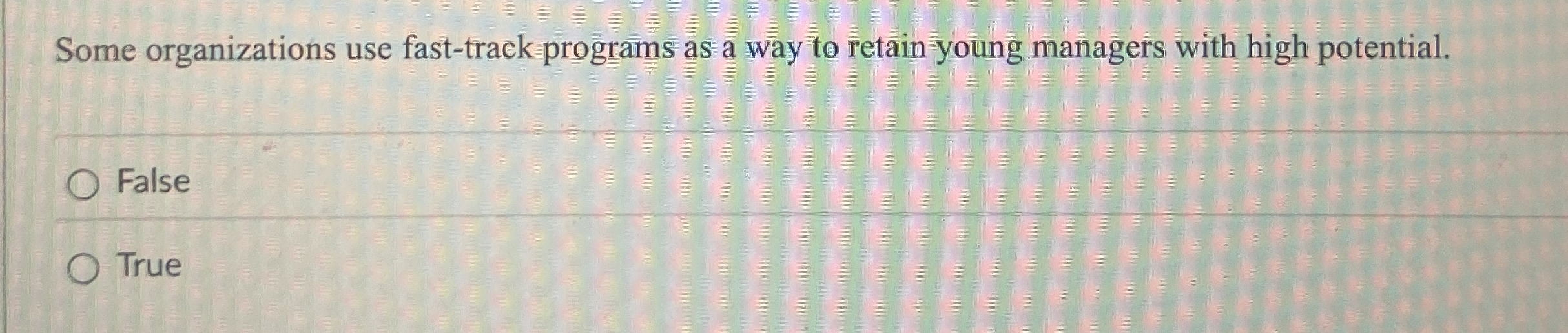  Some organizations use fast-track programs as a way to retain young