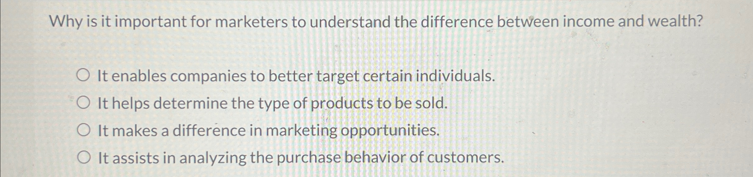  Why is it important for marketers to understand the difference between