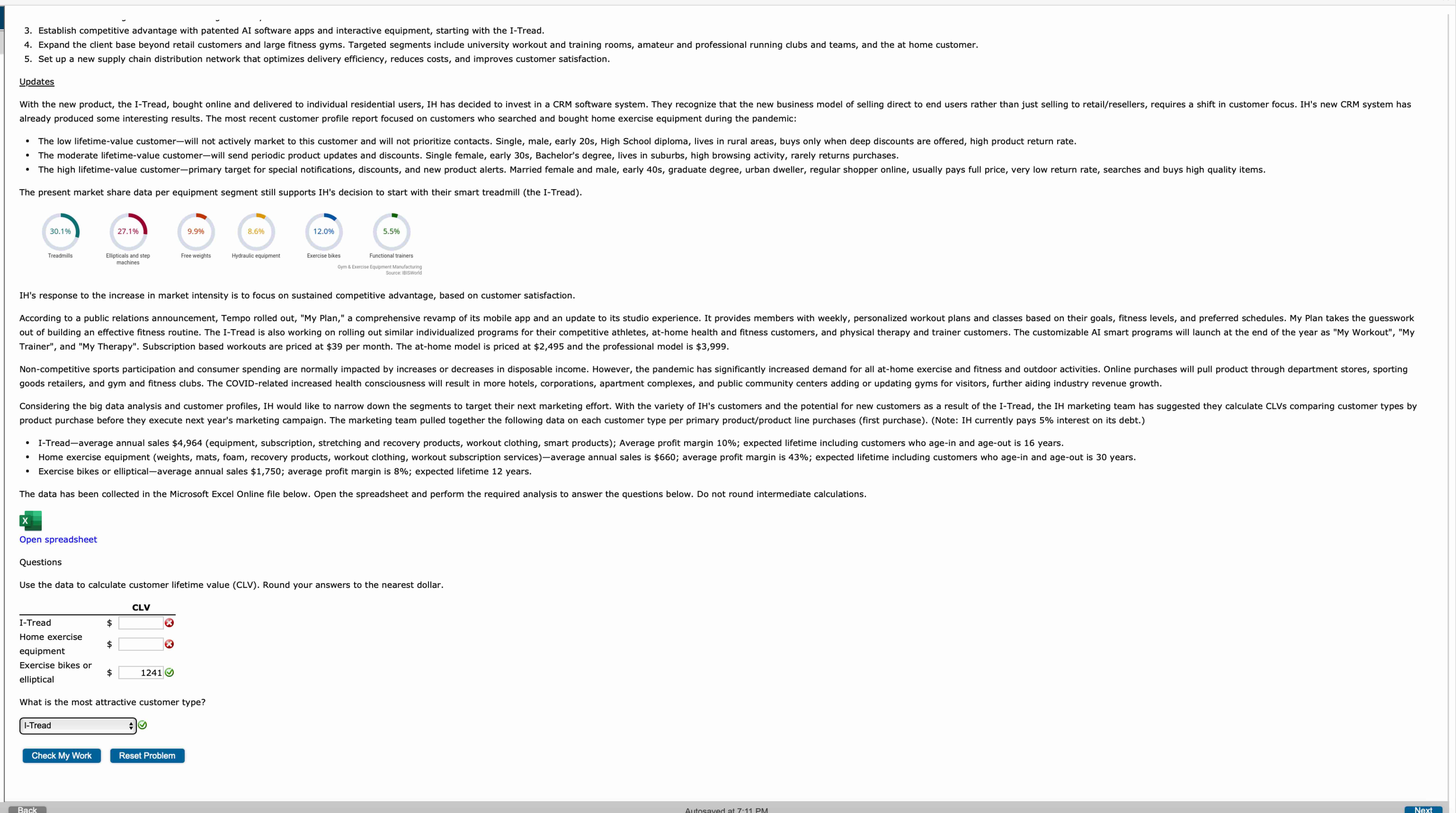  IH's new I-Tread product launch came during a particularly opportune time.