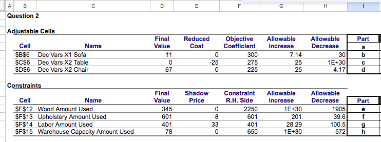  Please respond utillzing the excel attached: QUESTION 2(8 points): The Hickory